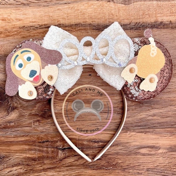 Toy Story Ears, Slinky Dog Ears, Slinky Dog Minnie Ears, Slinky Dog Mickey Ears, Toy Story Slinky Dog, Toy Story Mouse Ears, Slinky Dog