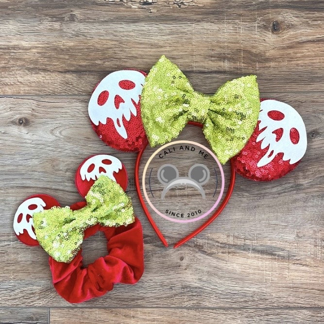 Poison Apple Inspired Ears, Snow White Evil Queen Ears  display picture 1
