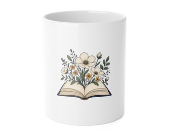 Botanical Book - 11oz Ceramic Mug