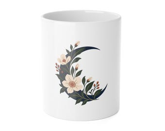 Moonlit Wildflowers - 11oz Ceramic Mug