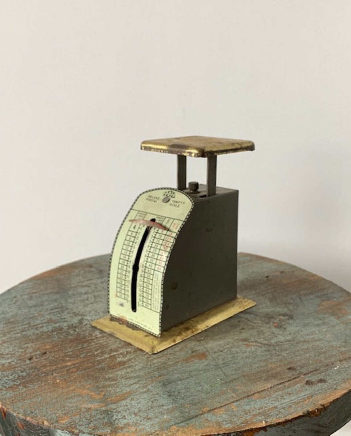 Vintage Scale, Small Postal Thrifty Scale, Tabletop Letter Scale