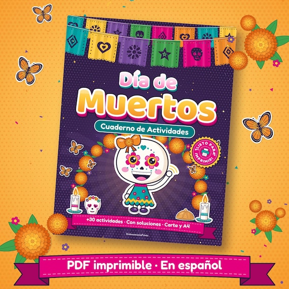 Día de Muertos: cuaderno de actividades