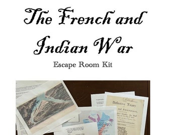 French and Indian War Escape Room Kit