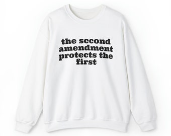 Second Amendment 2A Unisex Heavy Blend™ Crewneck Sweatshirt