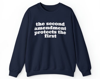 Second Amendment 2A Unisex Heavy Blend™ Crewneck Sweatshirt