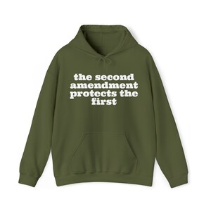 Second Amendment 2A Unisex Heavy Blend™ Hooded Sweatshirt