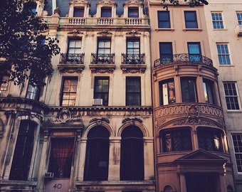 UPPER EAST SIDER - photography print manhattan nyc beaux-arts architecture brownstone