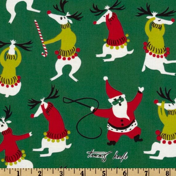 Unruly Reindeer - Fabric By The Yard