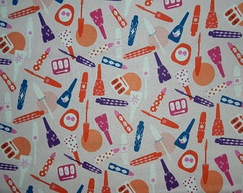 Beauty School - Fabric By The Half Yard 18 inches x 44 inches