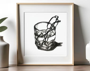 PANTALONES DE PIEDRA – Original lithograph, surreal still life print (Limited edition of 8)