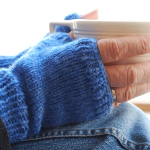Wool Blend Fingerless Gloves