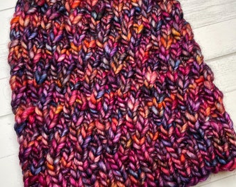 Valentines Day Cable Knit Spinnaker Beanie