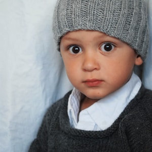 Little Mans Rolled Neck Sweater image 9