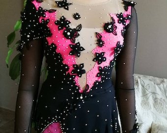 Rhythmische Gymnastik Trikot / Eiskunstlauf Kleid / Tanz Gymnastik Trikot