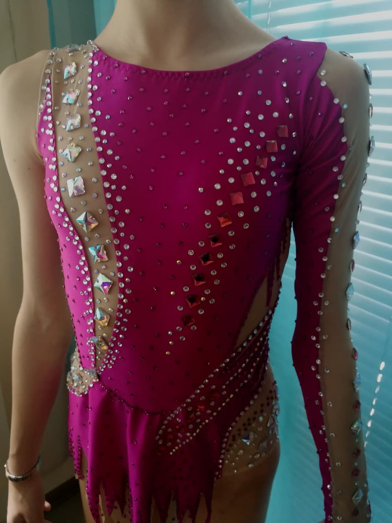 SALE Rhythmic Gymnastics Leotard Figure Skating Dress RG-leotard for competition Dance Leotard
