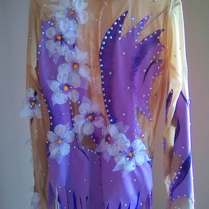 Rhythmic Gymnastics Leotard  Figure Skating Dress RG-leotard for competition Dance Leotard