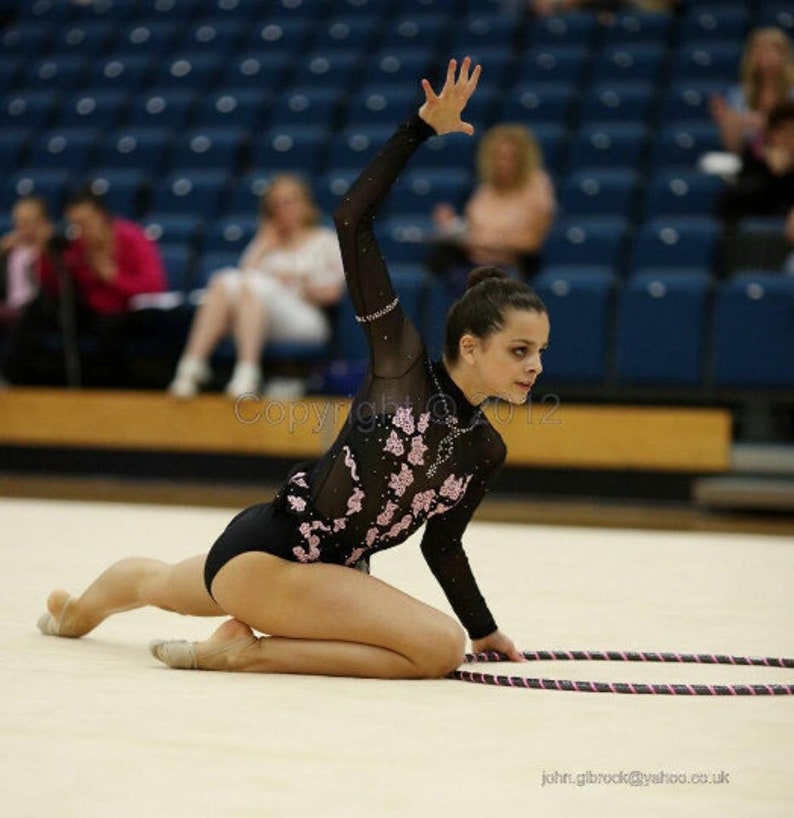 Rhytmic gymnastics leotard image 1