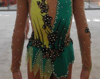 Rhythmic Gymnastics Leotard / Figure Skating Dress / Dance Gymnastics Leotard