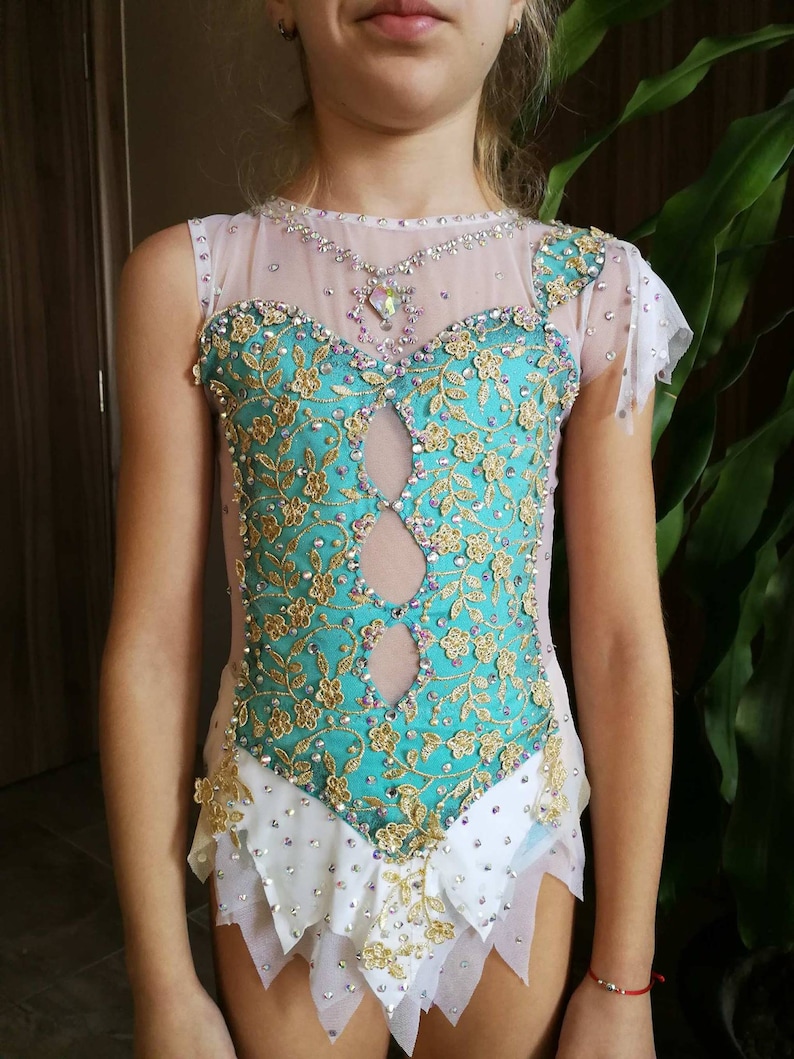 Rhythmic Gymnastics Leotard Figure Skating Dress Rgleotard for