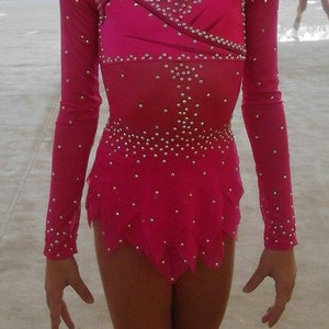 Rhythmic Gymnastics Leotard / Figure Skating Dress / Dance Gymnastics Leotard
