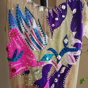 Rhythmic Gymnastics Leotard  Figure Skating Dress RG-leotard for competition Dance Leotard