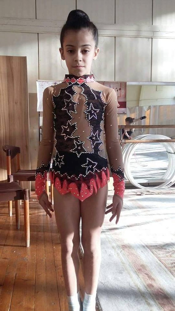 Robe de patinage artistique Gymnastique rythmique Justaucorps