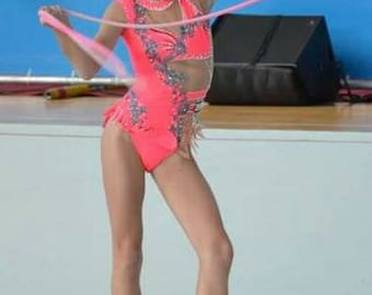 Rhythmic Gymnastics Leotard  Ice Figure Skating Dress RG-leotard for competition Dance Leotard Acrobatic  Rock'nRoll leotard