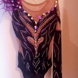 Rhythmic gymnastics leotard