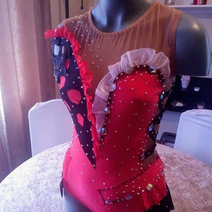 Rhythmic gymnastics leotard