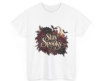 Dark Floral Gothic Tee, Romantic Goth Gift