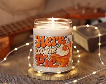 Here for the Pie Pumpkin Dessert Candle