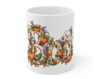 Boo Mug 11oz - Halloween Gift