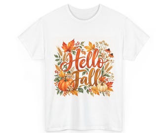 Minimalist Botanical Tee, Fall Gifting, Friend Gift