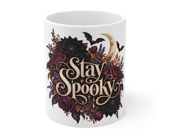 Romantic Goth Mug 11oz - Stay Spooky