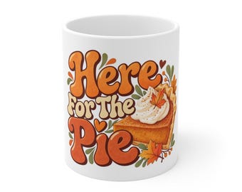 Taza para la reunión de pasteles de Acción de Gracias