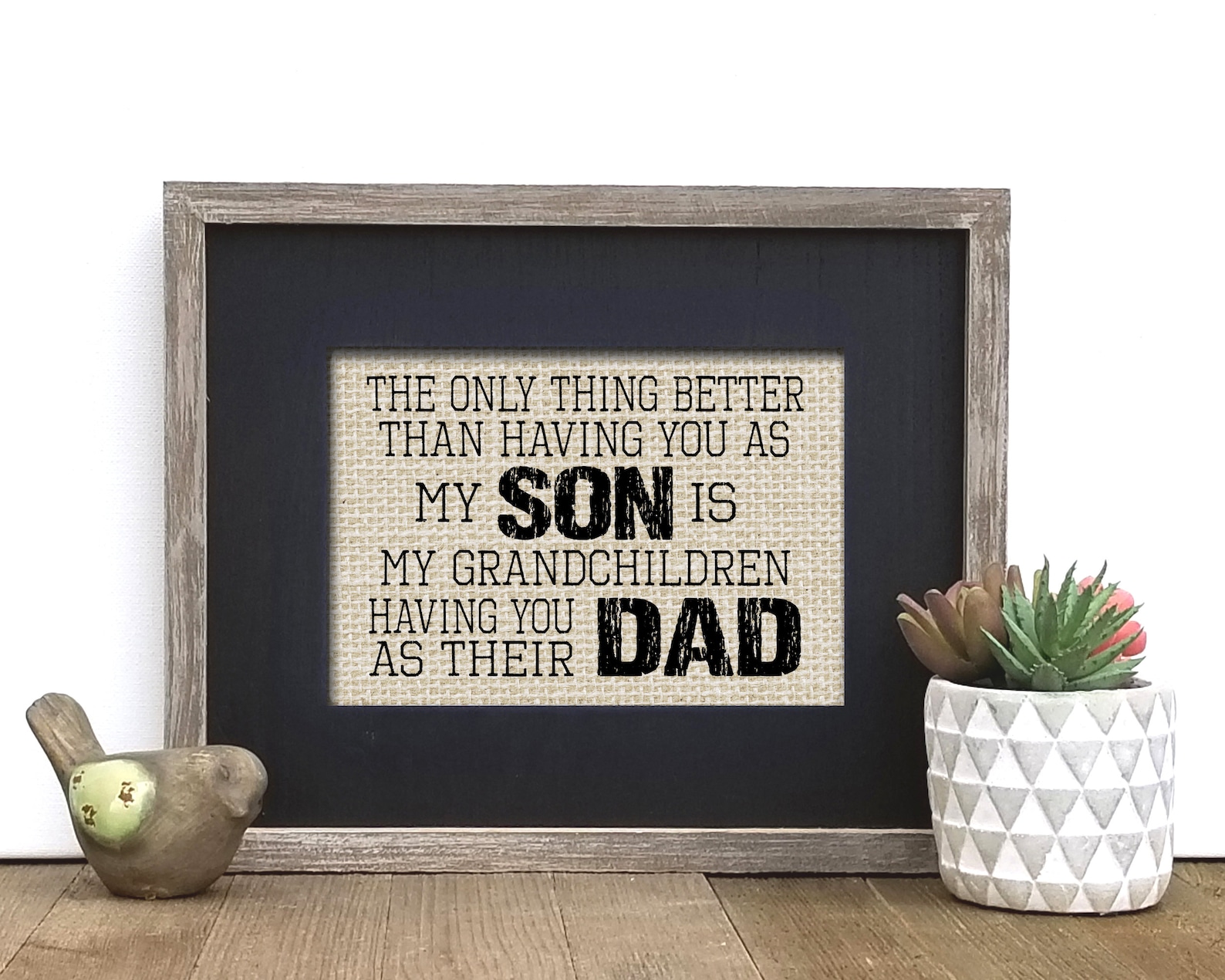 Fathers Day gift for Son Gift for my Son Gift for our Son Etsy
