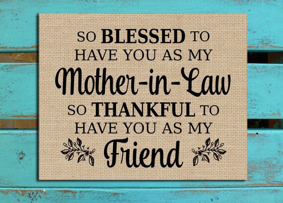 personalized gifts for mother in law