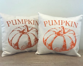 Farmhouse Pumpkin Pillow