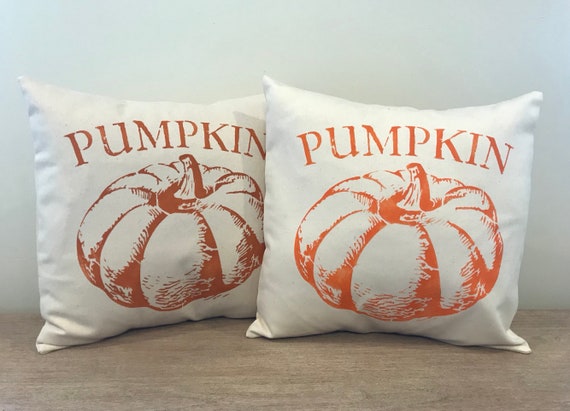 Farmhouse Pumpkin Pillow