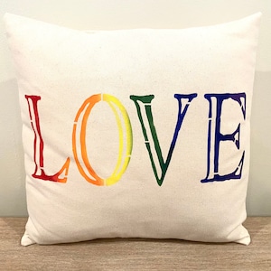 Pride Love pillow