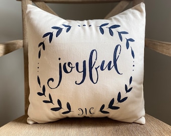 Farmhouse Joyful pillow