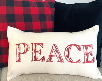Farmhouse Peace Pillow