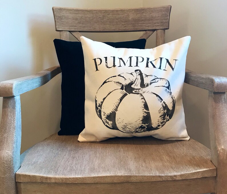 Farmhouse Pumpkin Pillow bild 5