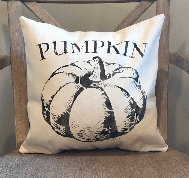 Farmhouse Pumpkin Pillow bild 6
