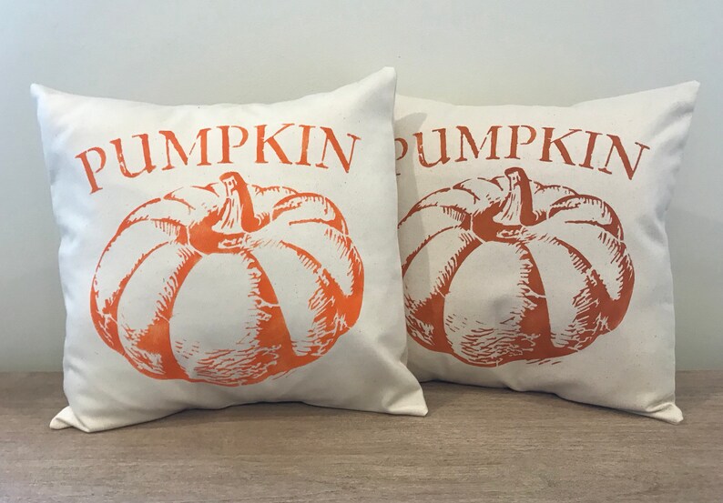 Farmhouse Pumpkin Pillow bild 2