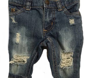 baby cut off jean shorts