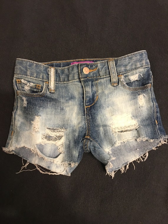 baby cut off jean shorts