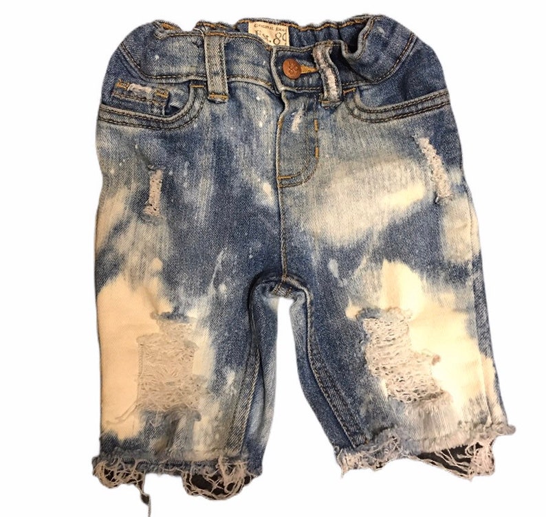 Distressed denimbaby/toddler boy jean shorts hipster kids Etsy
