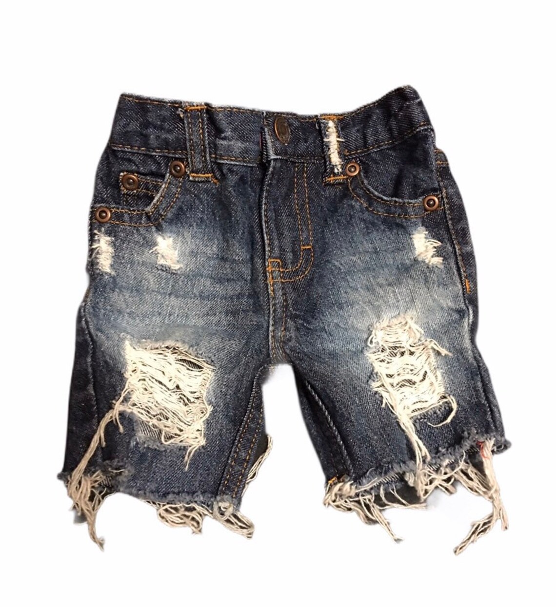 Distressed denimbaby/toddler boy jean shorts hipster kids Etsy