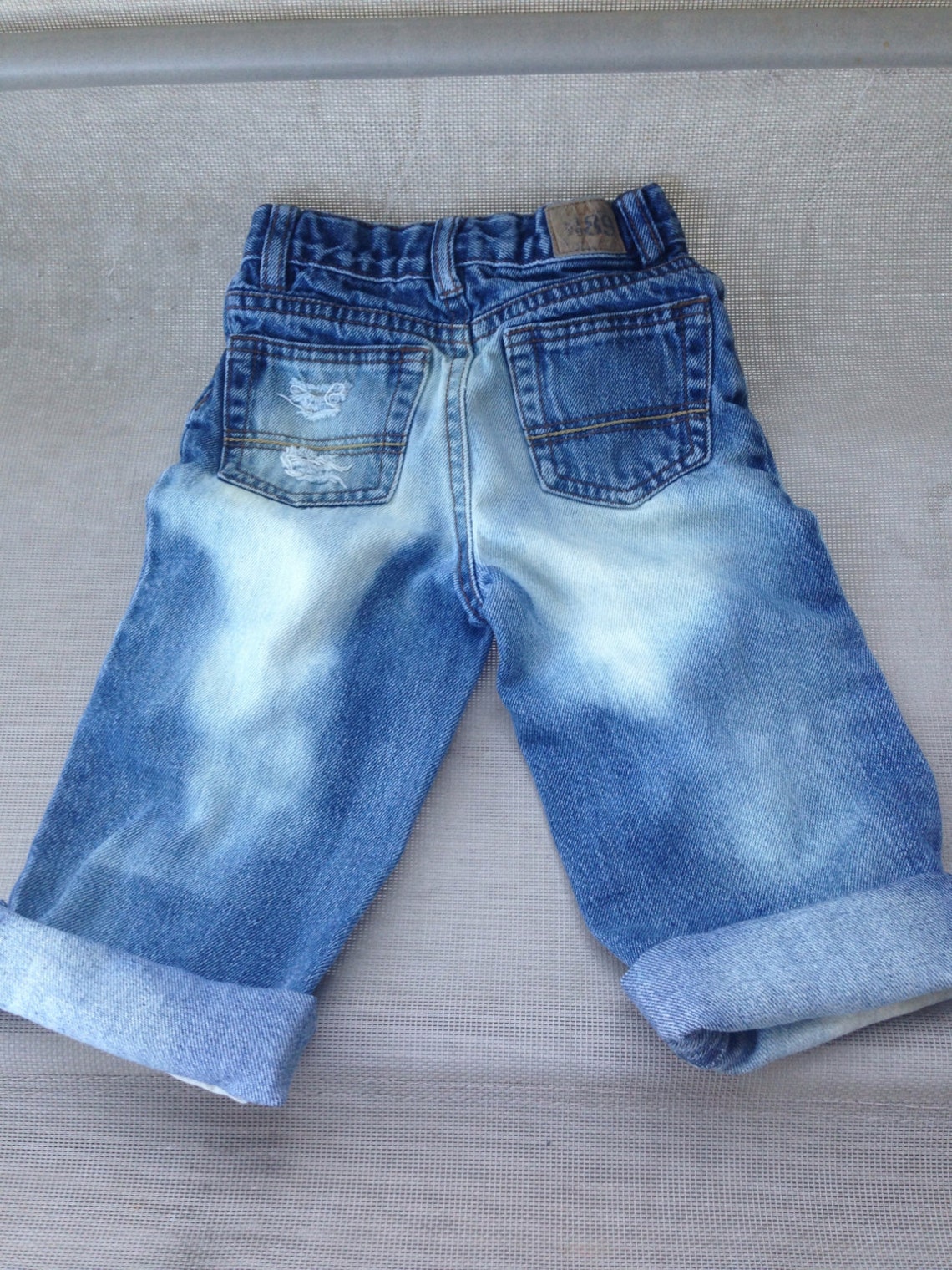Baby/toddler boy distressed jeans hipster kids trendy baby Etsy
